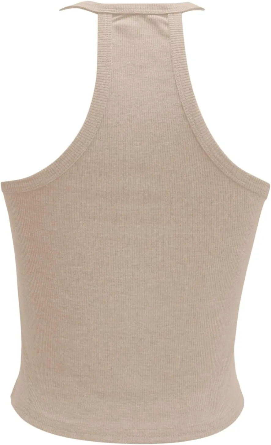Sleeveless Workout Tops for Women U Neck Racerback Basic Tank Summer Camisole Slim Fit Ladies Shaping Tank Tops