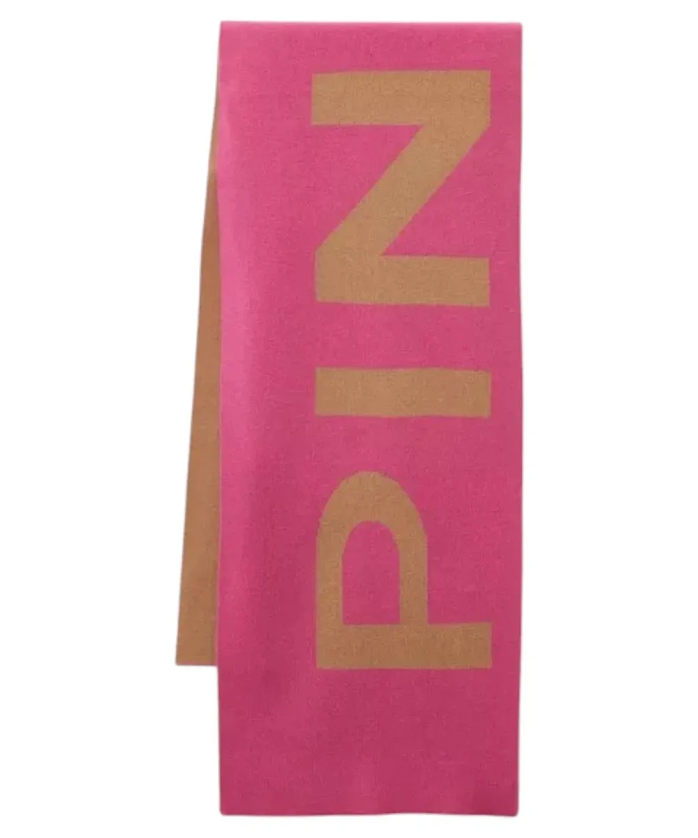 Sogliola sciarpa maxi logo