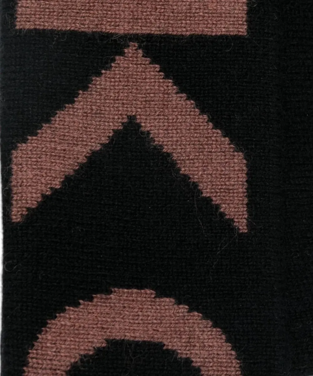 Sogliola sciarpa maxi logo