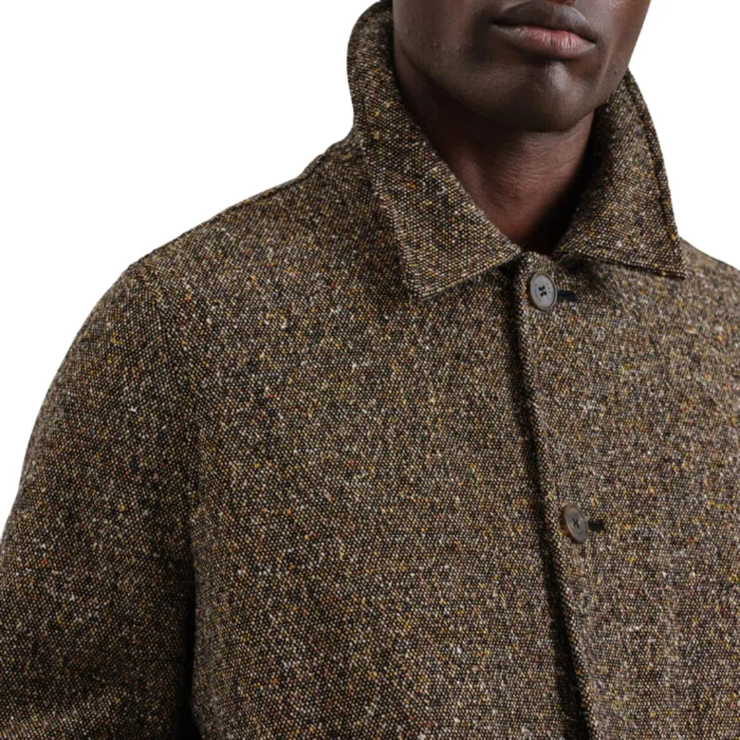 Stan Coat Tweed Fleck (Brown)