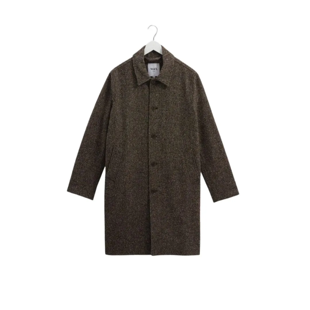 Stan Coat Tweed Fleck (Brown)