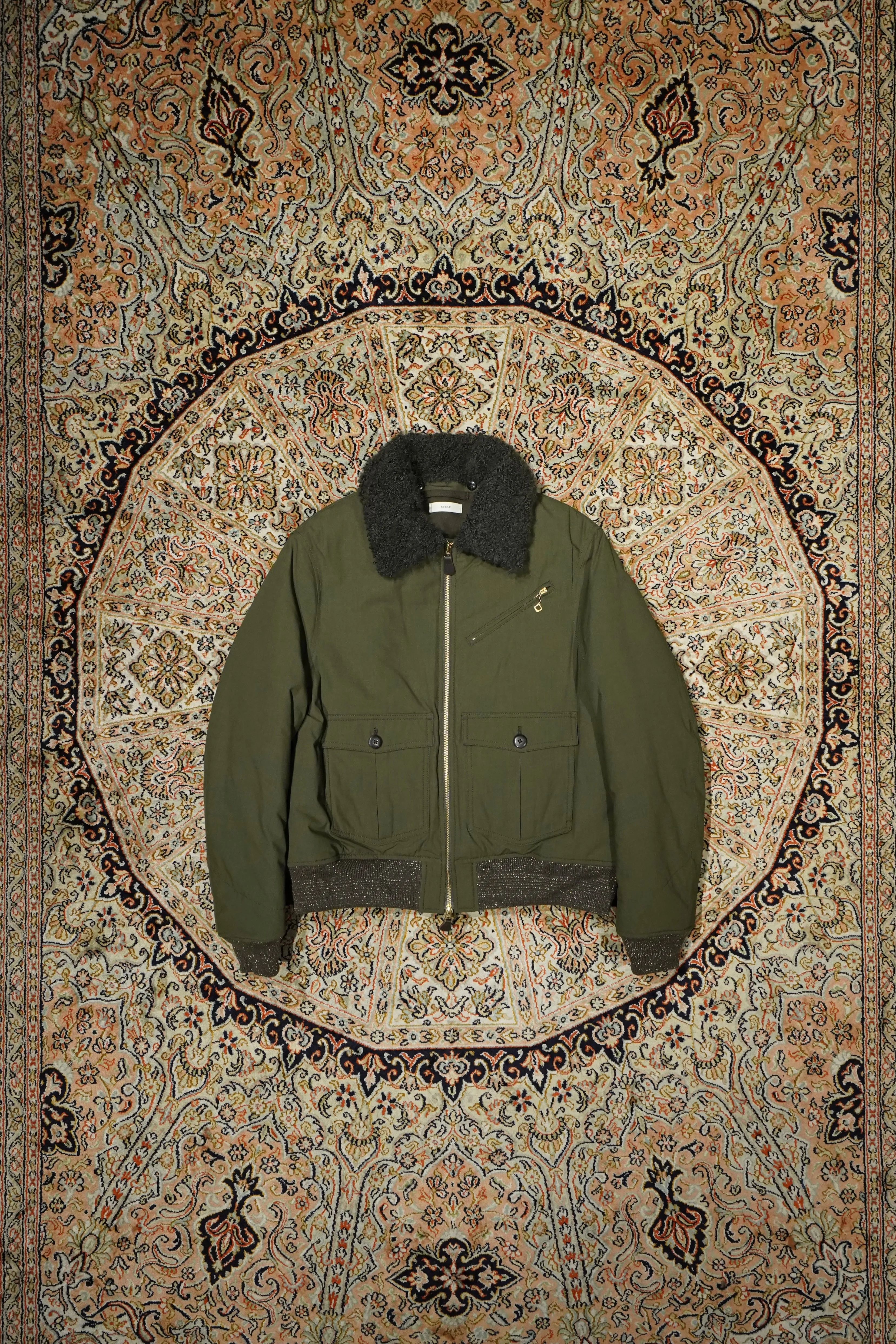 STEAF GLEAM FLIGHT JACKET (EARTH GREEN)
