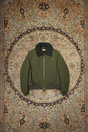 STEAF GLEAM FLIGHT JACKET (EARTH GREEN)