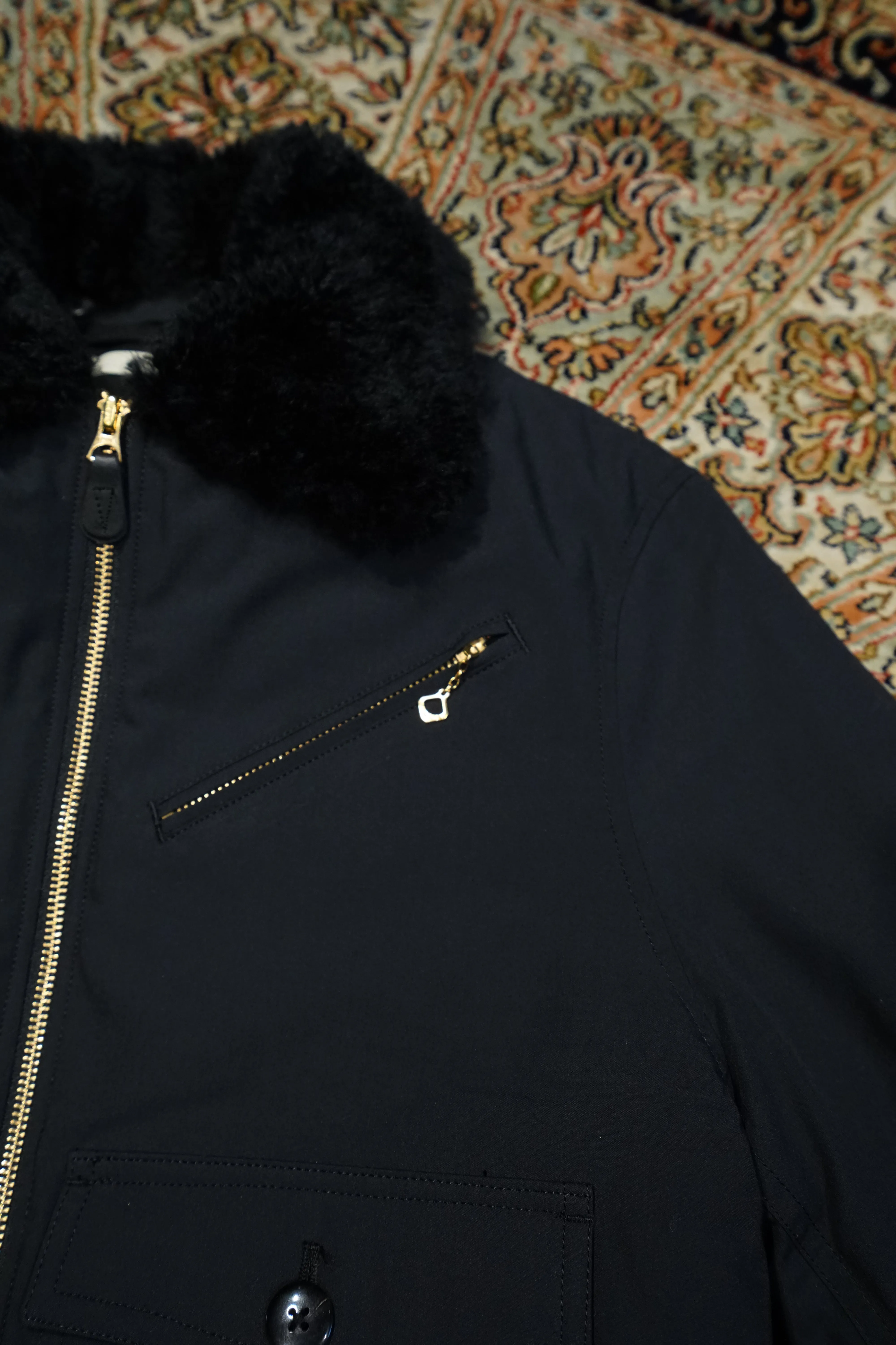 STEAF GLEAM FLIGHT JACKET (SPACE BLACK)