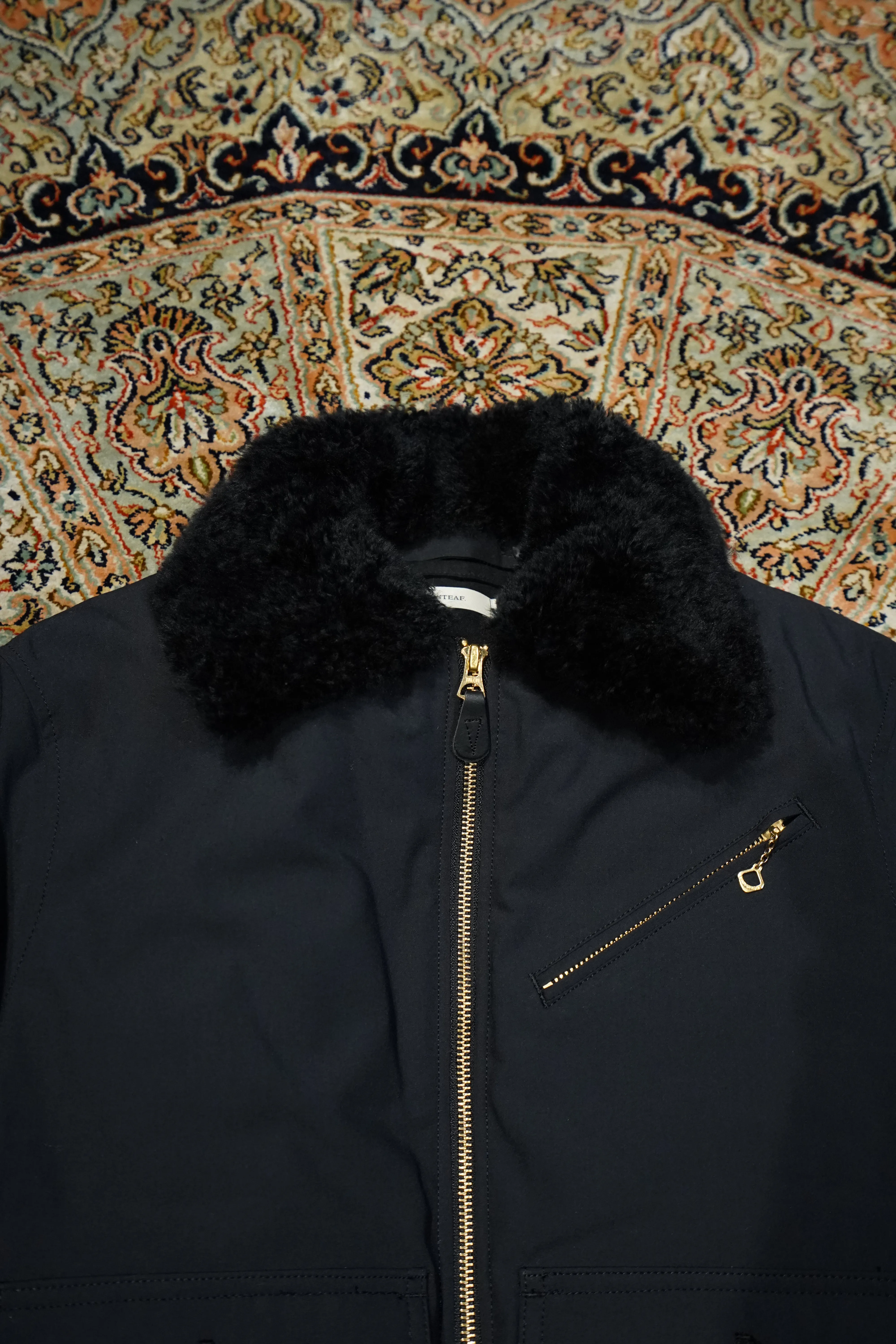 STEAF GLEAM FLIGHT JACKET (SPACE BLACK)