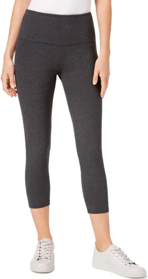 Style & Co. Womens Knit Heathered Leggings Gray XS