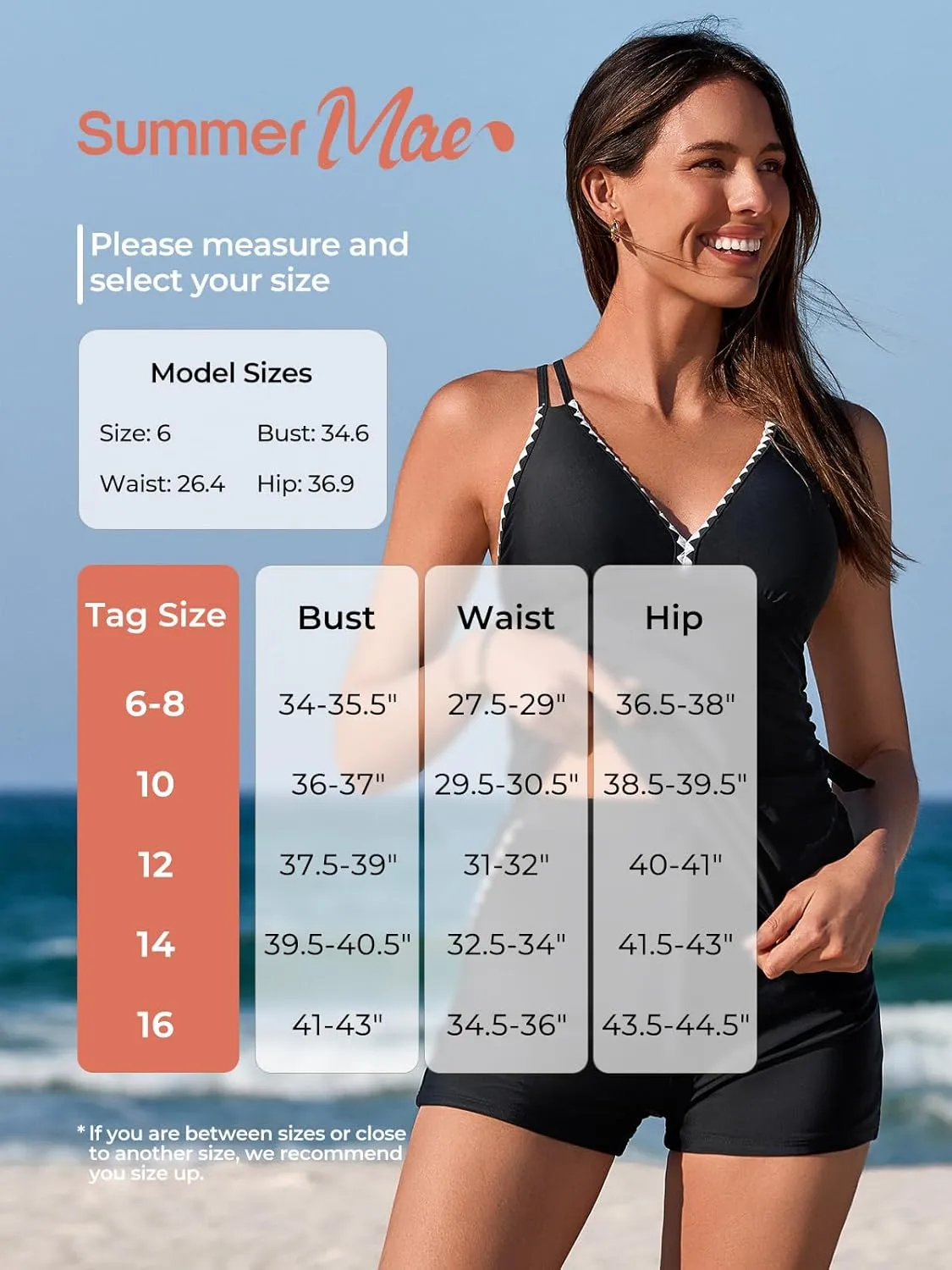 Summer Mae V-Neck Women Tankini Swimsuits Two-Piece with Side Pockets Swim Shorts 2025 Tie-Back Straps Bathing Suits