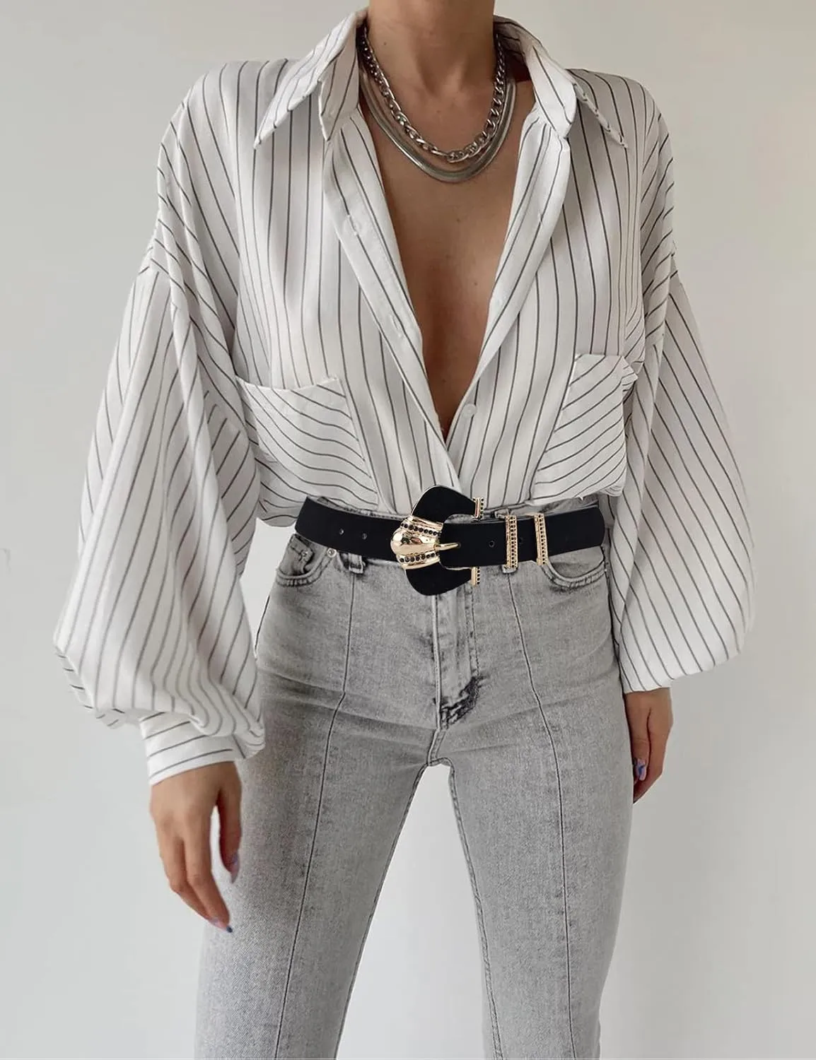TOPACC Western Fashion Cowgirl Cowboy belts for Girls Women Boys Jeans Pants Dresses