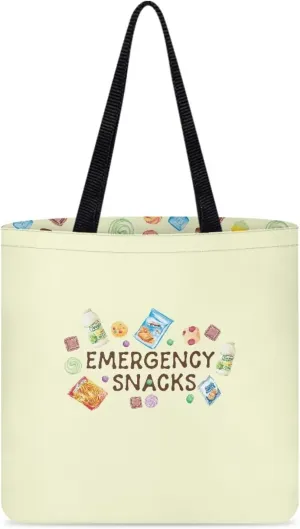 Tote Bag with Unique Patterns Reusable Handbag for Shopping School Sports Beach Food carrying and Gifts