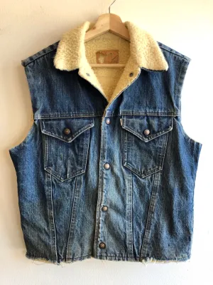 Vintage 1960/1970s Levis Big E Denim Type 3 Cut-Off Jacket