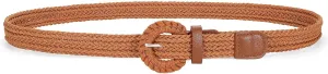 VONMELLI Braided Belt for Women, Woven Rattan Waist for Sunmmer Fashion Dress Jeans Thin Ladies Belts