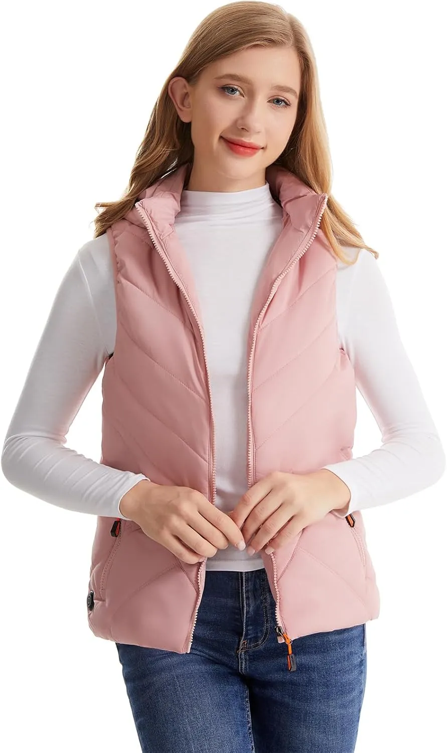 Women's Heated Vest with Battery Heated Body Warmer Winter Outdoor Heating Jackets for Women