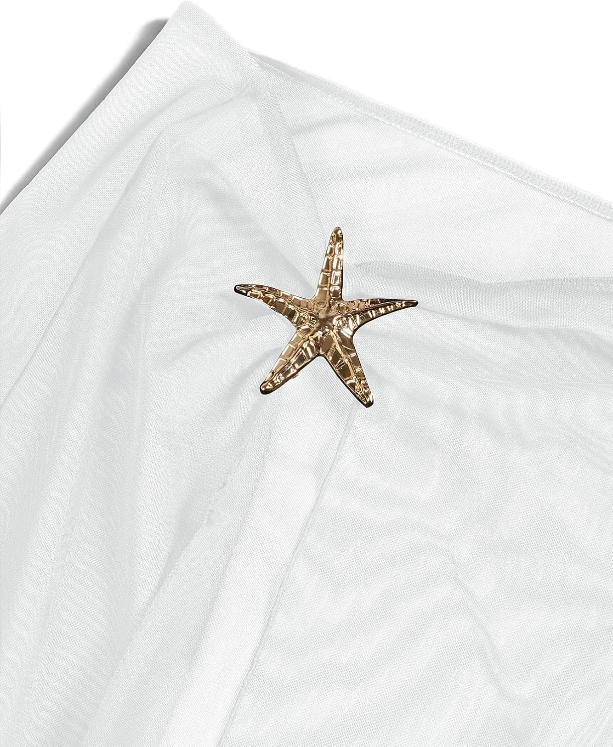 Womens One Piece Swimsuits with Cover Up Halter Backless Summer Beach Vacation Party Sexy V Neck Starfish Bathing Suit