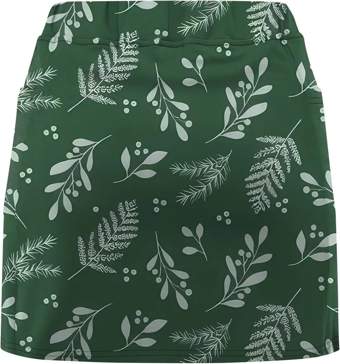 Women's Tennis Golf Skirts Floral Printed High Waist Skorts with Pockets Athletic Sports Running Workout Inner Shorts