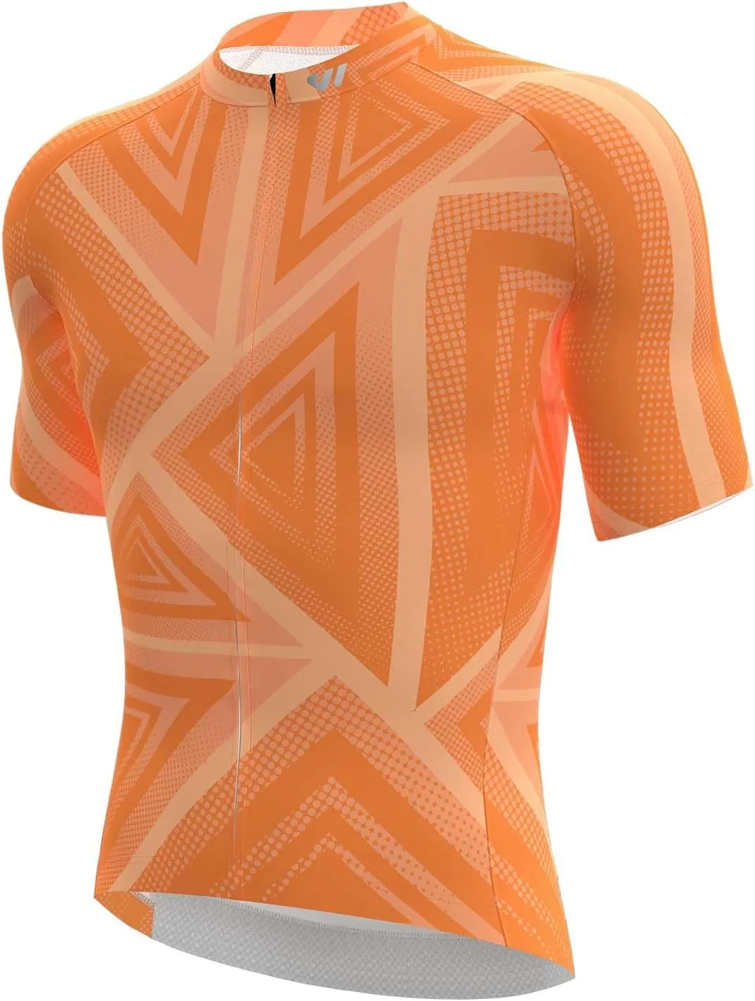 Wulibike Men's Cycling Jerseys Short Sleeve Bike Biking Shirts Full Zip with Pockets Road Bicycle Clothing