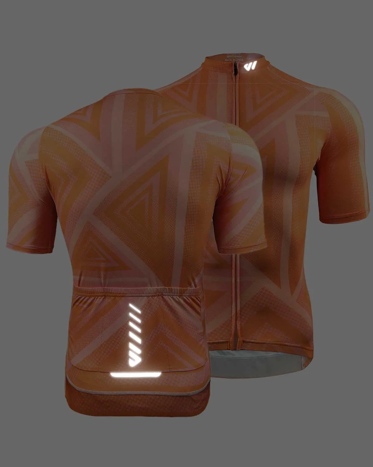 Wulibike Men's Cycling Jerseys Short Sleeve Bike Biking Shirts Full Zip with Pockets Road Bicycle Clothing