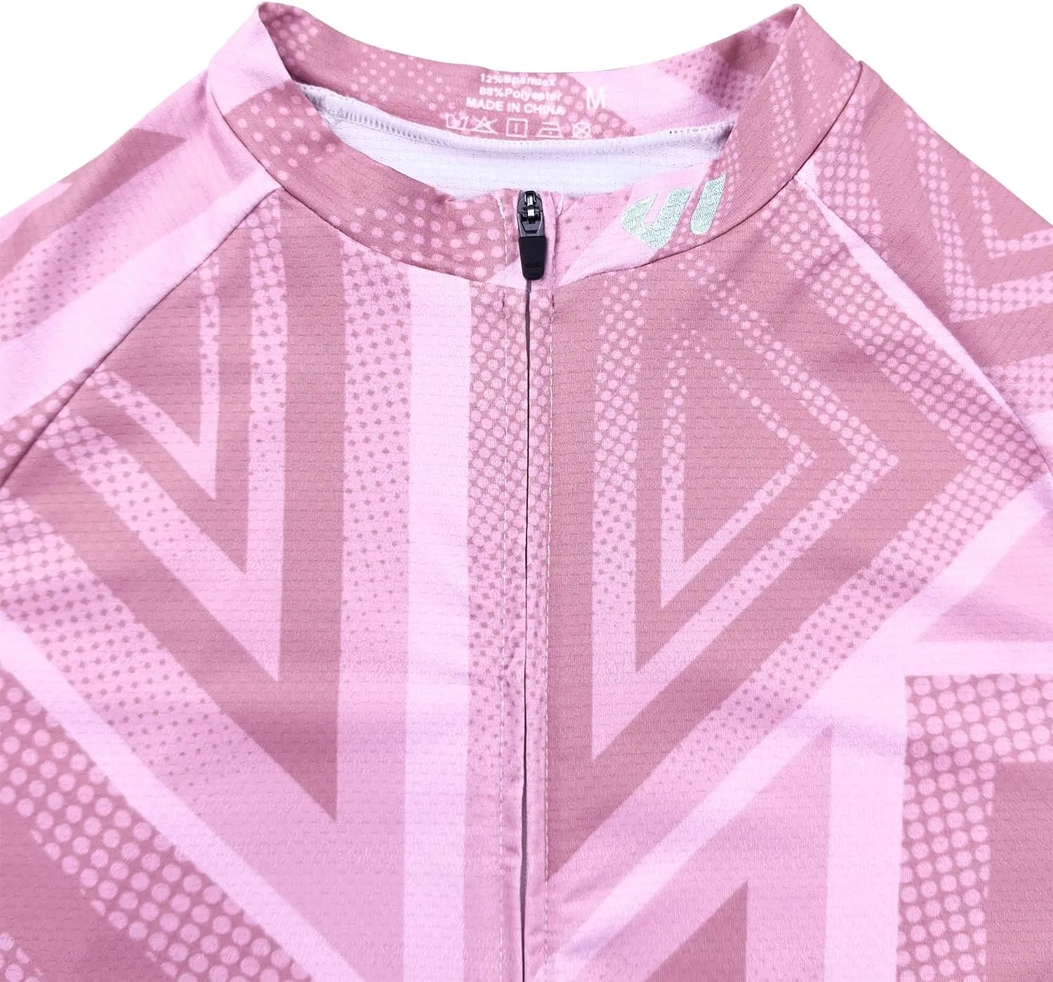 Wulibike Men's Cycling Jerseys Short Sleeve Bike Biking Shirts Full Zip with Pockets Road Bicycle Clothing