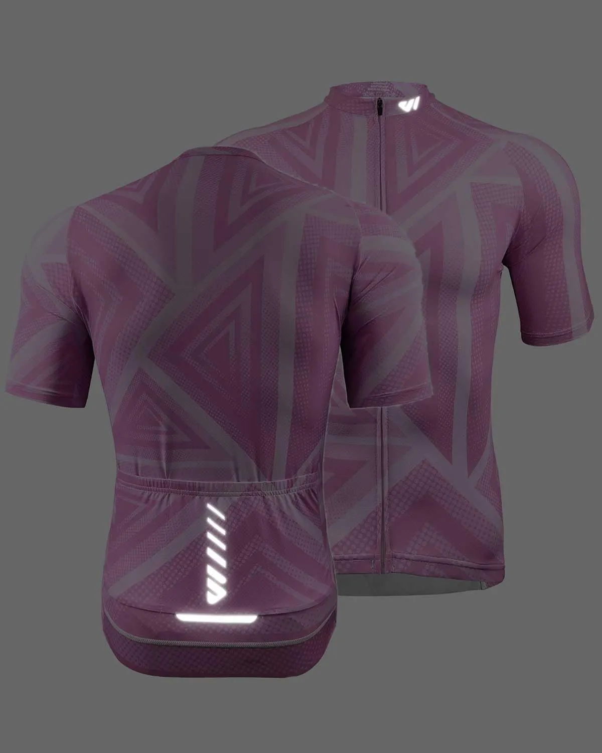 Wulibike Men's Cycling Jerseys Short Sleeve Bike Biking Shirts Full Zip with Pockets Road Bicycle Clothing